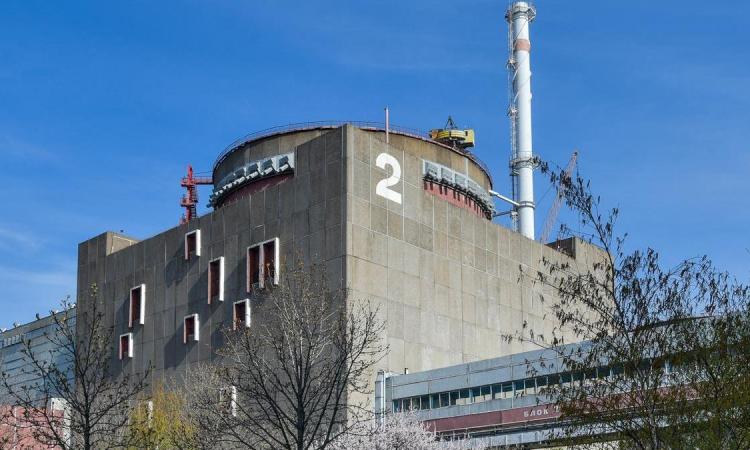 Аварийный останов 2го энергоблока запорожской АЭС Украина